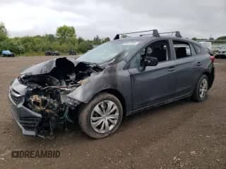 2020 Subaru Impreza with VIN 4S3GTAB65L3722094, listed as a Copart auction lot 69287685 with Not provided miles and Salvage title. Bid and sale history available at DreamBid. Image 1.