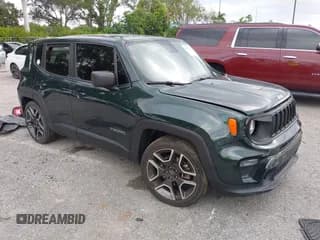 ✅ 2021 Jeep Renegade Sport • VIN: ZACNJCAB2MPM41372 • Лот: 43518758. Опубликован ранее на IAAI с пробегом 58 883 миль. Бесплатный доступ к архиву аукционных продаж из США и подробный отчёт об истории автомобиля на DreamBid. Изображение 1.