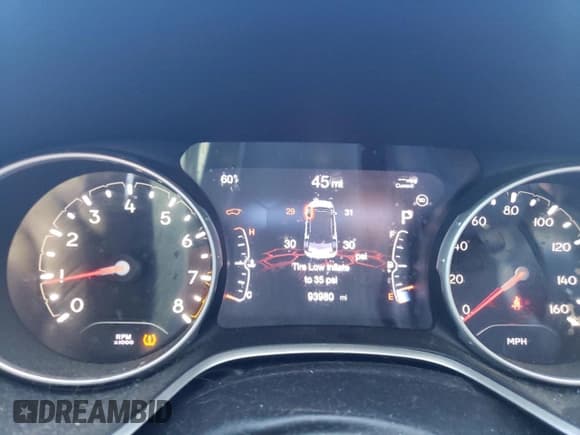 ✅ 2020 Jeep Compass Limited • VIN: 3C4NJDCB8LT151361 • Lot: 81908545. Wystawiony na Copart z przebiegiem 93 980 mil. Bezpłatny archiwum sprzedaży aukcyjnych z USA i szczegółowy raport historii pojazdu na DreamBid. Zdjęcie 9.