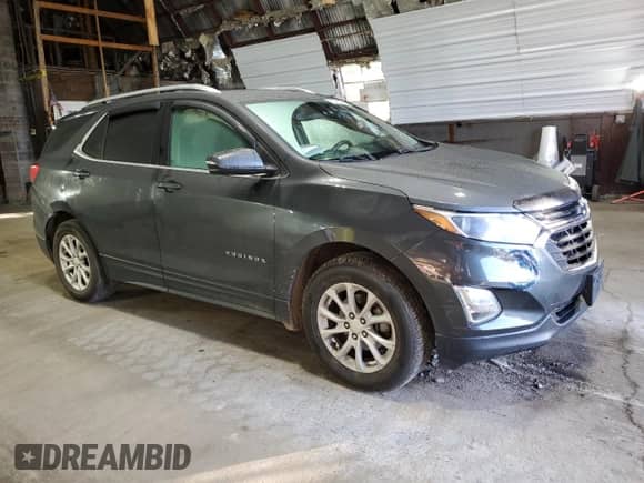 2018 Chevrolet Equinox LT with VIN 2GNAXSEV0J6330740, listed as a Copart auction lot 70483305 with 167,035 mi miles and Salvage title. Bid and sale history available at DreamBid. Image 4.