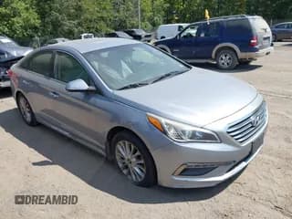✅ 2015 Hyundai Sonata Sport • VIN: 5NPE34AF7FH124995 • Лот: 43131804. Опубликован ранее на IAAI с пробегом 126 997 миль. Бесплатный доступ к архиву аукционных продаж из США и подробный отчёт об истории автомобиля на DreamBid. Изображение 1.