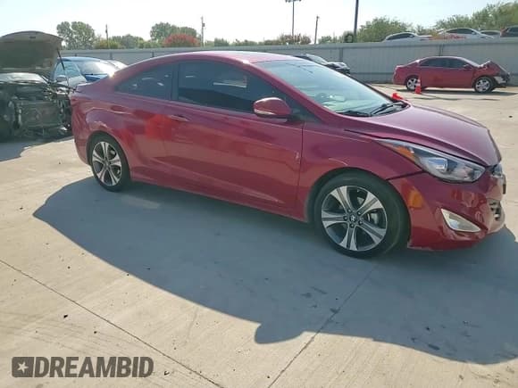 ✅ 2014 Hyundai Elantra • VIN: KMHDH6AH1EU025745 • Lot: 80153805. Listed on Copart with 63,673 mi. Free auction sales archive from the USA and detailed vehicle history report at DreamBid. Image 13.
