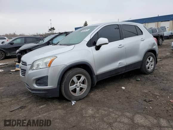 2015 Chevrolet Trax LS с VIN KL7CJPSBXFB249692, выставлен на аукционе Copart как лот 90524575 с пробегом 80 630 миль миль и Чистый • Clean title. История ставок и продаж доступна на DreamBid. Изображение 1.