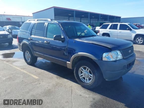 ✅ 2003 Ford Explorer XLS • VIN: 1FMZU72K73ZB11658 • Lot: 41126068. Listed on IAAI with 328,037 mi. Free auction sales archive from the USA and detailed vehicle history report at DreamBid. Image 1.