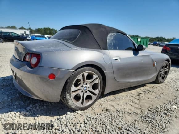 ✅ 2005 BMW Z4 3.0i • VIN: 4USBT53515LU09189 • Lot: 84481445. Listed on Copart with 204,573 mi. Free auction sales archive from the USA and detailed vehicle history report at DreamBid. Image 3.