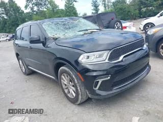 ✅ 2022 Dodge Durango SXT • VIN: 1C4RDHAG9NC103056 • Lot: 42556607. Listed on IAAI with 48,349 mi. Free auction sales archive from the USA and detailed vehicle history report at DreamBid. Image 1.