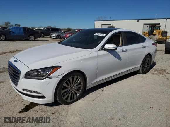 ✅ 2015 Hyundai Genesis 5.0L • VIN: KMHGN4JF1FU041356 • Lot: 75107034. Wystawiony na Copart z przebiegiem 96 820 mil. Bezpłatny archiwum sprzedaży aukcyjnych z USA i szczegółowy raport historii pojazdu na DreamBid. Zdjęcie 1.
