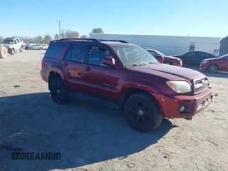✅ 2006 Toyota 4Runner Limited • VIN: JTEBT17R368034062 • Lot: 43727080. Listed on IAAI with 116,506 mi. Free auction sales archive from the USA and detailed vehicle history report at DreamBid. Image 1.