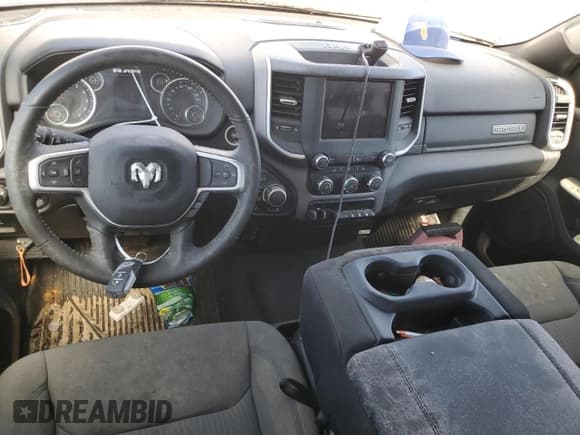 ✅ 2023 Ram 1500 Lone Star • VIN: 1C6SRFMT0PN634743 • Lot: 44590615. Listed on Copart with Not provided. Free auction sales archive from the USA and detailed vehicle history report at DreamBid. Image 8.