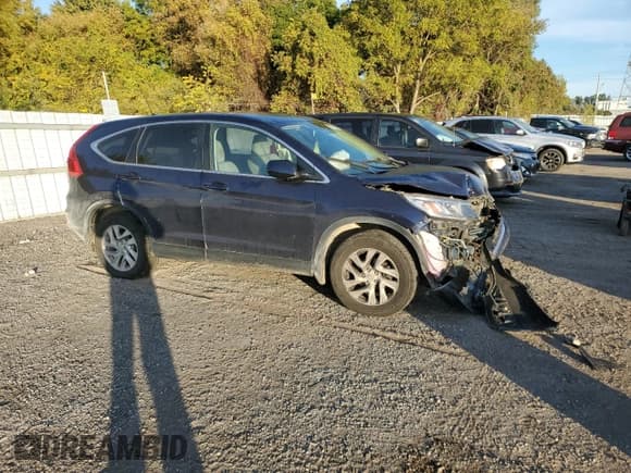 ✅ 2015 Honda CR-V SE • VIN: 2HKRM4H45FH115473 • Lot: 86075825. Listed on Copart with Not provided. Free auction sales archive from the USA and detailed vehicle history report at DreamBid. Image 4.