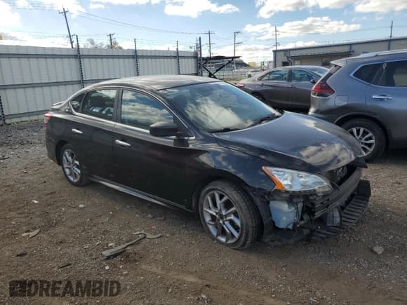 ✅ 2013 Nissan Sentra SR • VIN: 3N1AB7AP0DL691500 • Лот: 90739805. Опубликован ранее на Copart с пробегом 81 547 миль. Бесплатный доступ к архиву аукционных продаж из США и подробный отчёт об истории автомобиля на DreamBid. Изображение 4.