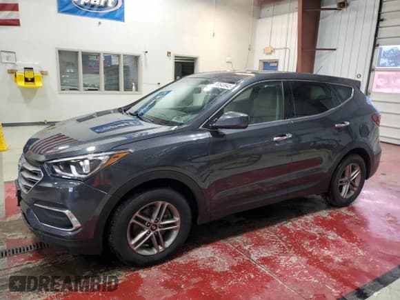 ✅ 2018 Hyundai Santa Fe 2.4L • VIN: 5XYZT3LB7JG560882 • Лот: 90848945. Опубликован ранее на Copart с пробегом 134 050 миль. Бесплатный доступ к архиву аукционных продаж из США и подробный отчёт об истории автомобиля на DreamBid. Изображение 1.