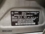 ✅ 2011 BMW 3 Series 328i xDrive • VIN: WBAPK5C53BA994635 • Lot: 50235645. Listed on Copart with 107,780 mi. Free auction sales archive from the USA and detailed vehicle history report at DreamBid. Image 12.