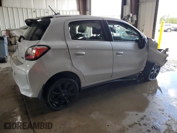 ✅ 2022 Mitsubishi Mirage SE • VIN: ML32AWHJ4NH006367 • Lot: 68974165. Wystawiony na Copart z przebiegiem 42 865 mil. Bezpłatny archiwum sprzedaży aukcyjnych z USA i szczegółowy raport historii pojazdu na DreamBid. Zdjęcie 3.