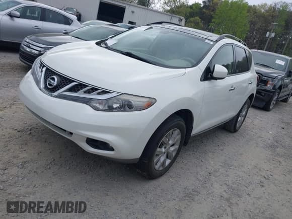 ✅ 2014 Nissan Murano SL • VIN: JN8AZ1MU6EW407746 • Lot: 41934916. Listed on IAAI with Not provided. Free auction sales archive from the USA and detailed vehicle history report at DreamBid. Image 2.
