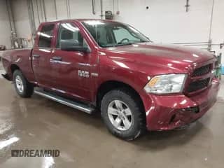 2017 Ram 1500 Express z VIN 1C6RR7FT9HS767764, wystawiony jako IAAI lot #42981188 z przebiegiem 108 411 mil mil oraz . Historia ofert i sprzedaży dostępna na DreamBid. Obrazek 1.