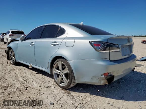 ✅ 2011 Lexus IS 250 • VIN: JTHBF5C21B5154304 • Lot: 90612425. Listed on Copart with 112,315 mi. Free auction sales archive from the USA and detailed vehicle history report at DreamBid. Image 2.