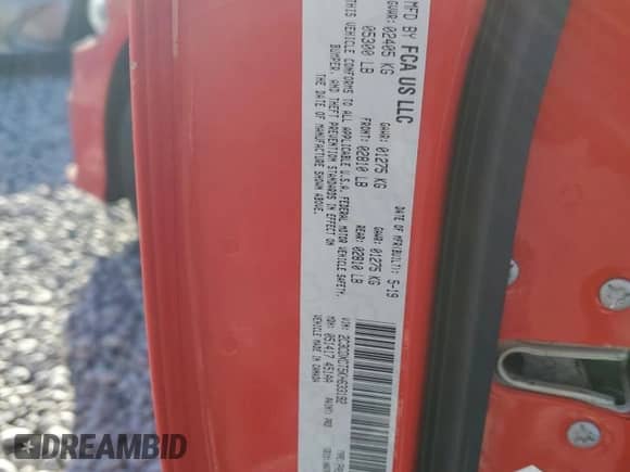 2019 Dodge Charger R/T z VIN 2C3CDXCT5KH633192, wystawiony jako Copart lot #86598965 z przebiegiem 116 512 mil mil oraz Szkoda całkowita • Salvage title. Historia ofert i sprzedaży dostępna na DreamBid. Obrazek 12.