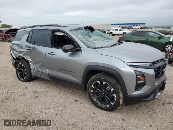 ✅ 2025 Chevrolet Equinox AWD RS • VIN: 3GNAXTEG2SL298104 • Lot: 65523735. Wystawiony na Copart z przebiegiem 3 396 mil. Bezpłatny archiwum sprzedaży aukcyjnych z USA i szczegółowy raport historii pojazdu na DreamBid. Zdjęcie 4.