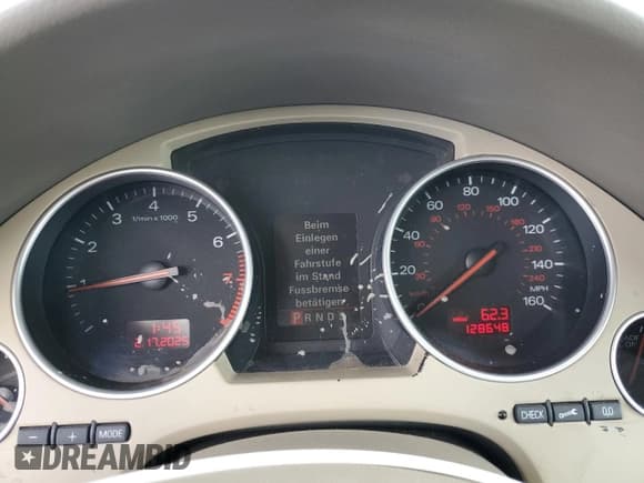 ✅ 2004 Audi A4 3.0L • VIN: WAUDT48H14K011915 • Lot: 45572975. Listed on Copart with 128,648 mi. Free auction sales archive from the USA and detailed vehicle history report at DreamBid. Image 9.