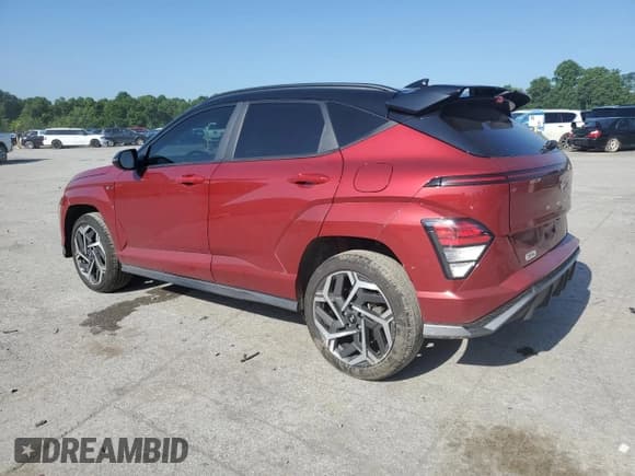 ✅ 2025 Hyundai Kona N Line • VIN: KM8HACA36SU223113 • Lot: 61902855. Listed on Copart with 14,760 mi. Free auction sales archive from the USA and detailed vehicle history report at DreamBid. Image 2.