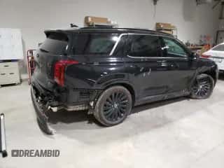 2024 Hyundai Palisade Calligraphy с VIN KM8R7DGE4RU736002, выставлен на аукционе Copart как лот 59718564 с пробегом 2 611 миль миль и Списание • Salvage title. История ставок и продаж доступна на DreamBid. Изображение 3.