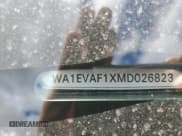 ✅ 2021 Audi Q8 Premium Plus • VIN: WA1EVAF1XMD026823 • Lot: 70829735. Listed on Copart with 57,146 mi. Free auction sales archive from the USA and detailed vehicle history report at DreamBid. Image 13.