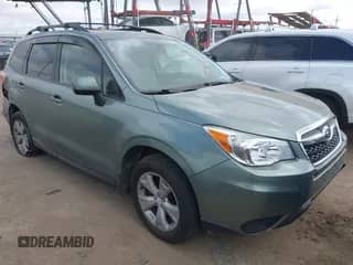 2015 Subaru Forester Premium with VIN JF2SJADC6FH839078, listed as a IAAI auction lot 43110275 with 114,204 mi miles and . Bid and sale history available at DreamBid. Image 1.