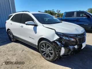 2024 Chevrolet Equinox RS z VIN 3GNAXMEG6RS139897, wystawiony jako Copart lot #91175055 z przebiegiem 10 181 mil mil oraz Czysty tytuł • Clean title. Historia ofert i sprzedaży dostępna na DreamBid. Obrazek 4.