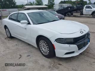 2018 Dodge Charger Police z VIN 2C3CDXKT2JH323940, wystawiony jako IAAI lot #42387945 z przebiegiem 73 474 mil mil oraz . Historia ofert i sprzedaży dostępna na DreamBid. Obrazek 1.