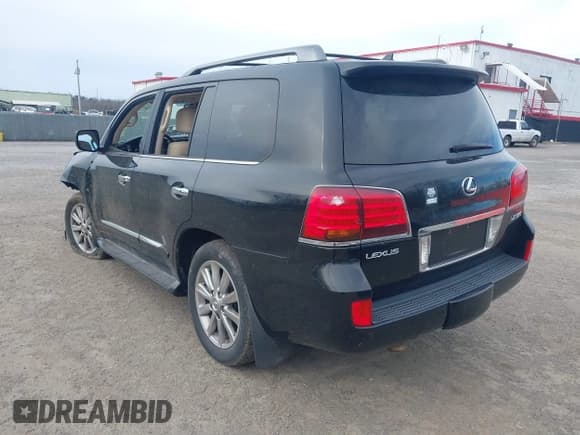 ✅ 2010 Lexus LX 570 • VIN: JTJHY7AX8A4053567 • Lot: 41726771. Listed on IAAI with 141,152 mi. Free auction sales archive from the USA and detailed vehicle history report at DreamBid. Image 3.