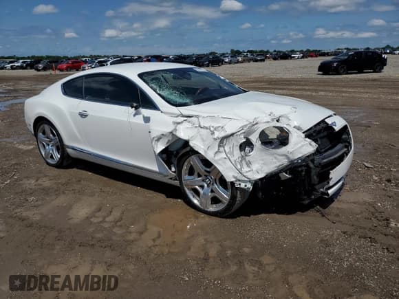 ✅ 2013 Bentley Continental GT • VIN: SCBFU7ZA2DC084722 • Lot: 50199214. Listed on Copart with 25,225 mi. Free auction sales archive from the USA and detailed vehicle history report at DreamBid. Image 4.