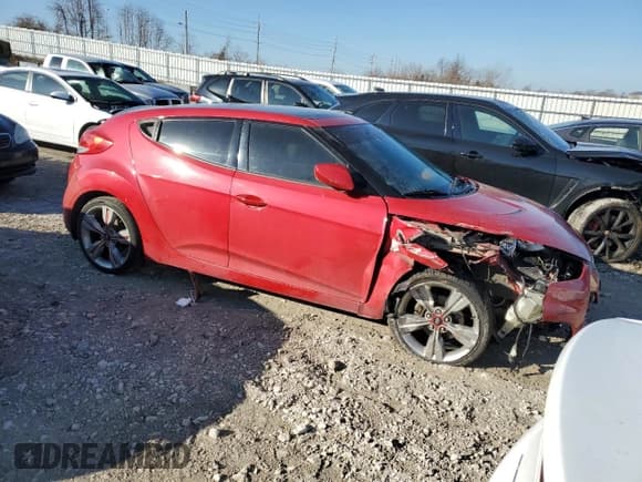 ✅ 2012 Hyundai Veloster w/Gray Int • VIN: KMHTC6AD4CU077195 • Lot: 41647884. Wystawiony na Copart z przebiegiem 141 825 mil. Bezpłatny archiwum sprzedaży aukcyjnych z USA i szczegółowy raport historii pojazdu na DreamBid. Zdjęcie 4.