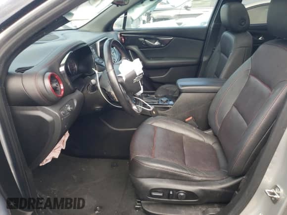 2020 Chevrolet Blazer RS z VIN 3GNKBERS2LS574205, wystawiony jako Copart lot #61244355 z przebiegiem 78 202 mil mil oraz Szkoda całkowita • Salvage title. Historia ofert i sprzedaży dostępna na DreamBid. Obrazek 7.