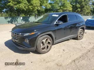 2022 Hyundai Tucson Limited z VIN 5NMJECAE1NH139305, wystawiony jako Copart lot #69562325 z przebiegiem 37 873 mil mil oraz Szkoda całkowita • Salvage title. Historia ofert i sprzedaży dostępna na DreamBid. Obrazek 1.