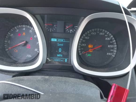 2014 Chevrolet Equinox LS z VIN 2GNFLEEK9E6116747, wystawiony jako IAAI lot #43081415 z przebiegiem 148 022 mil mil oraz . Historia ofert i sprzedaży dostępna na DreamBid. Obrazek 7.