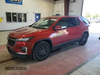 2023 Chevrolet Traverse RS with VIN 1GNEVJKW9PJ159660, listed as a Copart auction lot 80788655 with 44,404 mi miles and Salvage title. Bid and sale history available at DreamBid. Image 1.