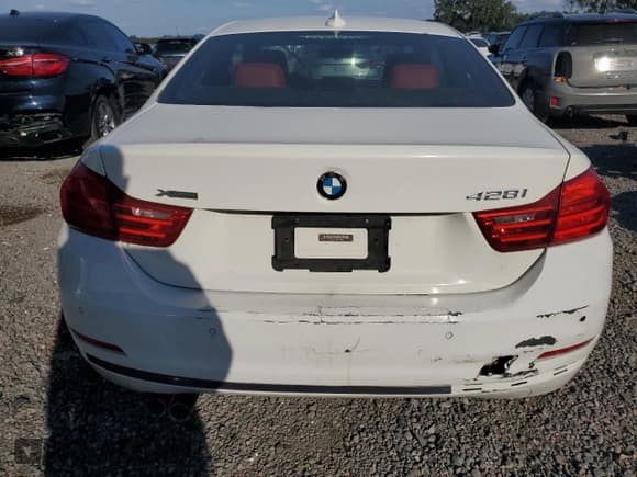 ✅ 2014 BMW 4 Series 428i xDrive • VIN: WBA3N5C56EF716227 • Lot: 89652865. Listed on Copart with Not provided. Free auction sales archive from the USA and detailed vehicle history report at DreamBid. Image 6.