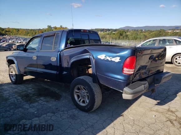 ✅ 2003 Dodge Dakota SLT • VIN: 1D7HG48N73S374108 • Lot: 75103844. Wystawiony na Copart z przebiegiem 97 967 mil. Bezpłatny archiwum sprzedaży aukcyjnych z USA i szczegółowy raport historii pojazdu na DreamBid. Zdjęcie 2.