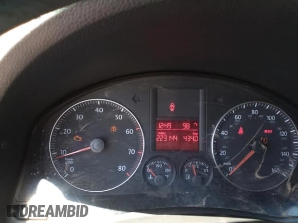 ✅ 2007 Volkswagen Jetta 2.5 • VIN: 3VWRF71K27M120062 • Lot: 68972205. Listed on Copart with 223,144 mi. Free auction sales archive from the USA and detailed vehicle history report at DreamBid. Image 9.