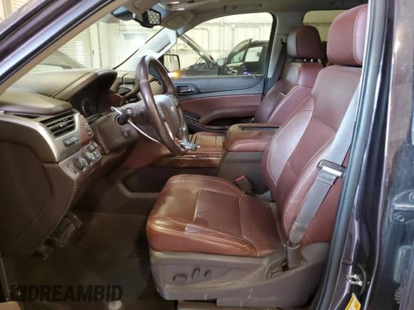 2016 Chevrolet Tahoe LTZ with VIN 1GNSKCKC5GR107425, listed as a Copart auction lot 81219225 with 130,322 mi miles and Salvage title. Bid and sale history available at DreamBid. Image 7.