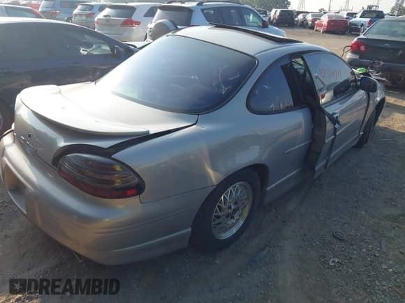 ✅ 2000 Pontiac Grand Prix GTP • VIN: 1G2WR121XYF194934 • Lot: 42966479. Listed on IAAI with 124,620 mi. Free auction sales archive from the USA and detailed vehicle history report at DreamBid. Image 4.