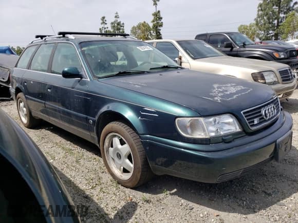 ✅ 1995 Audi S6 • VIN: WAULA84A4SN121791 • Lot: 56041825. Listed on Copart with 168,092 mi. Free auction sales archive from the USA and detailed vehicle history report at DreamBid. Image 4.