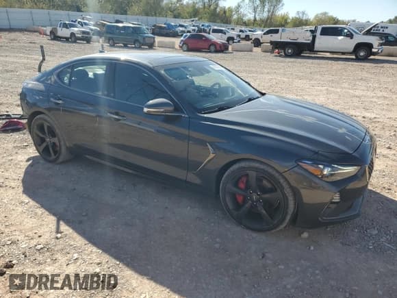 ✅ 2019 Genesis G70 Advanced • VIN: KMTG34LE7KU039878 • Lot: 86335025. Wystawiony na Copart z przebiegiem 52 208 mil. Bezpłatny archiwum sprzedaży aukcyjnych z USA i szczegółowy raport historii pojazdu na DreamBid. Zdjęcie 4.