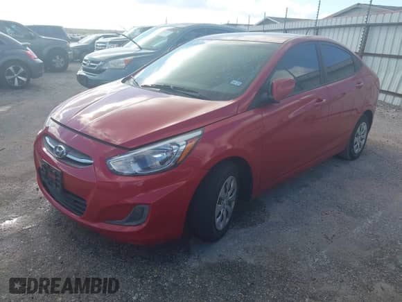 2016 Hyundai Accent SE with VIN KMHCT4AE9GU166165, listed as a IAAI auction lot 43471695 with 79,534 mi miles and . Bid and sale history available at DreamBid. Image 2.