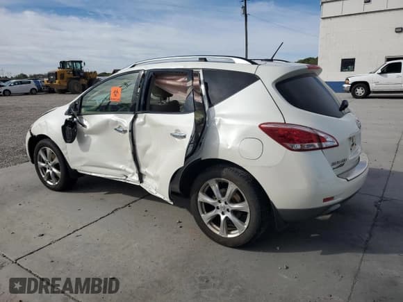 ✅ 2012 Nissan Murano LE • VIN: JN8AZ1MW6CW231456 • Lot: 71496325. Listed on Copart with Not provided. Free auction sales archive from the USA and detailed vehicle history report at DreamBid. Image 2.