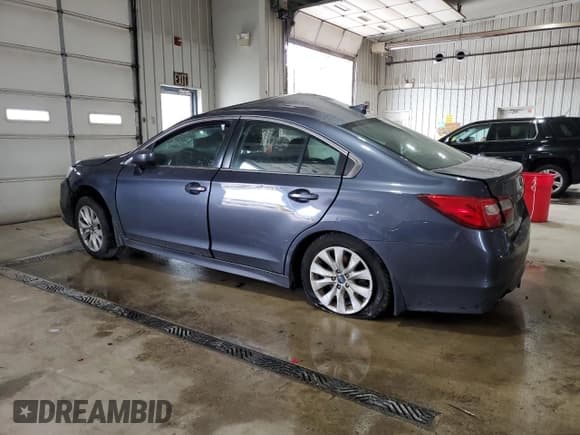 ✅ 2017 Subaru Legacy Premium • VIN: 4S3BNAC64H3055867 • Lot: 59258155. Listed on Copart with Not provided. Free auction sales archive from the USA and detailed vehicle history report at DreamBid. Image 2.