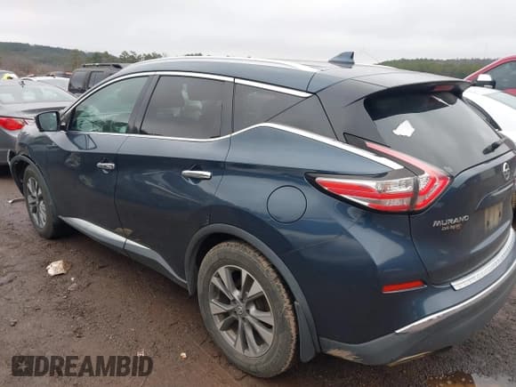 ✅ 2017 Nissan Murano Platinum • VIN: 5N1AZ2MG8HN165625 • Lot: 41416352. Wystawiony na IAAI z przebiegiem 122 393 mil. Bezpłatny archiwum sprzedaży aukcyjnych z USA i szczegółowy raport historii pojazdu na DreamBid. Zdjęcie 3.