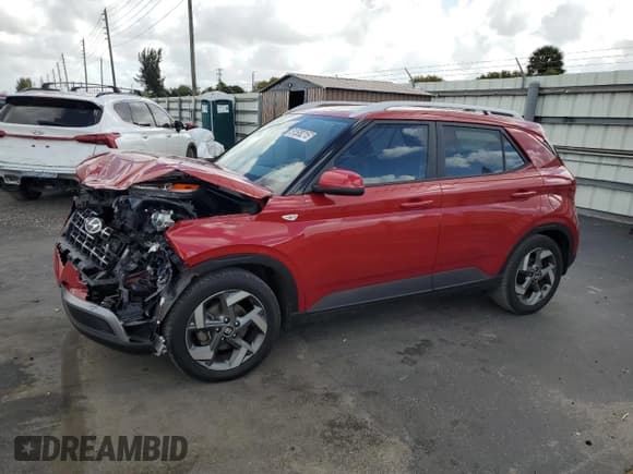 ✅ 2022 Hyundai Venue Limited • VIN: KMHRC8A31NU165069 • Lot: 51508215. Listed on Copart with 22,330 mi. Free auction sales archive from the USA and detailed vehicle history report at DreamBid. Image 1.