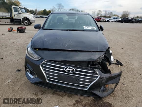 ✅ 2020 Hyundai Accent SE • VIN: 3KPC24A60LE120295 • Lot: 85957685. Listed on Copart with 58,787 mi. Free auction sales archive from the USA and detailed vehicle history report at DreamBid. Image 5.
